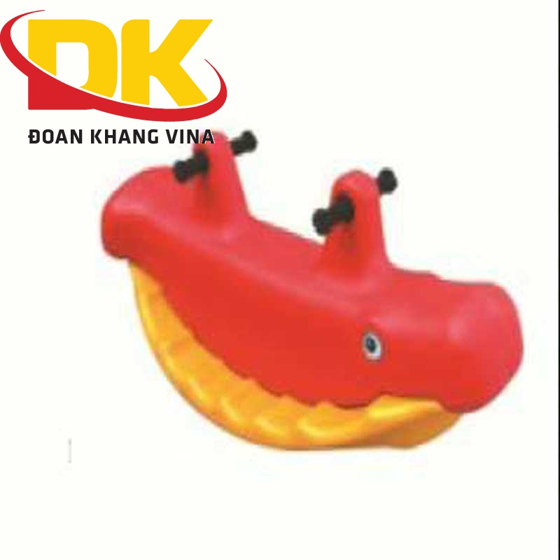 Bập bênh đôi Cá Voi nhập khẩu  DK 004-5