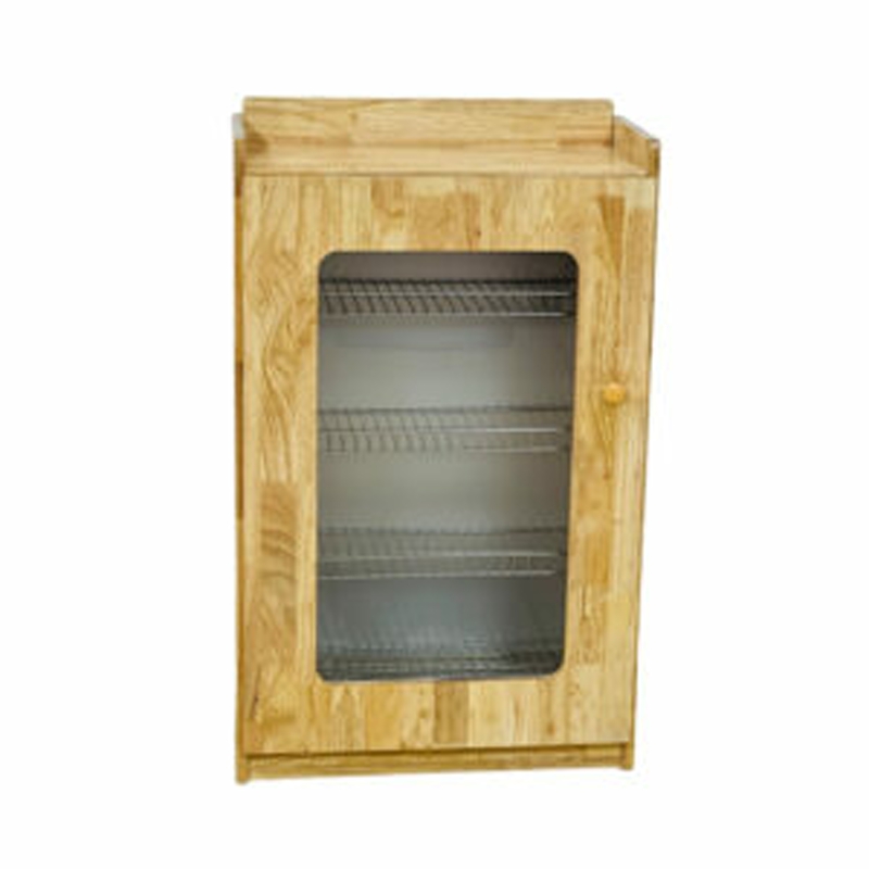 Tủ úp cốc inox khung gỗ 1 cánh cho bé mầm non DK 090-10