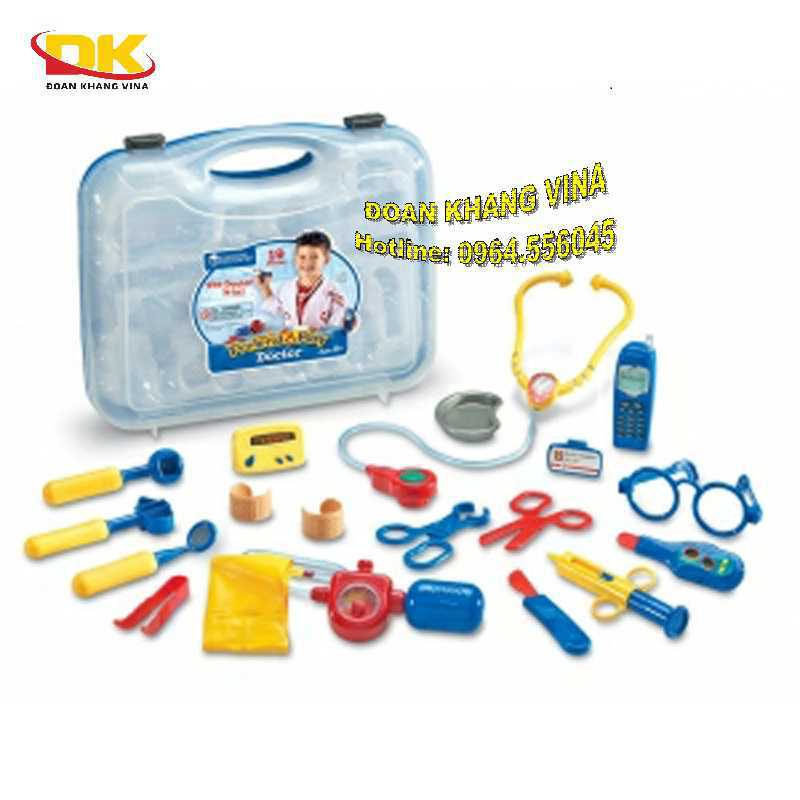 Bộ dụng cụ bác sỹ bằng nhựa DK 061-2