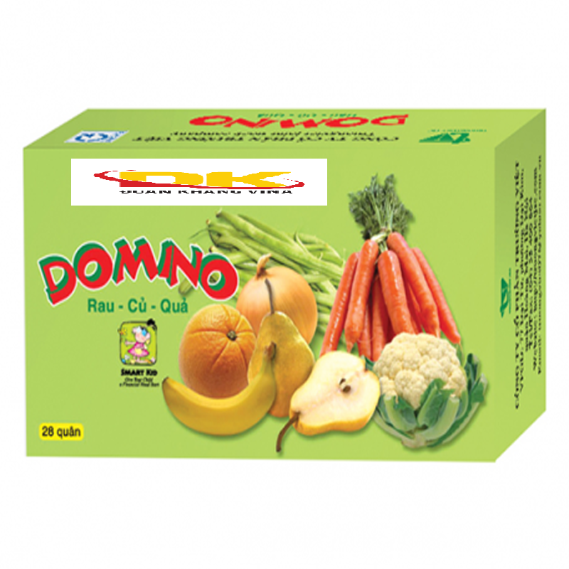 Domino các loại bằng giấy (Hoa, rau củ quả, gia súc, dụng cụ gia đình, động vật hoang dã) DK 090-35090-35