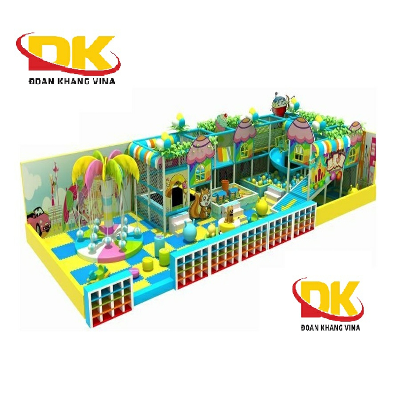 Nhà liên hoàn khu vui chơi trong nhà trẻ em DK 003-40