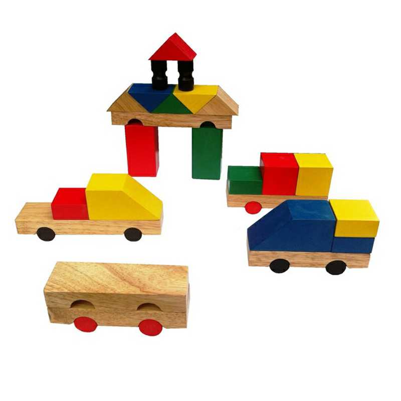 Đồ chơi các phương tiện giao thông bằng gỗ DK 060-16