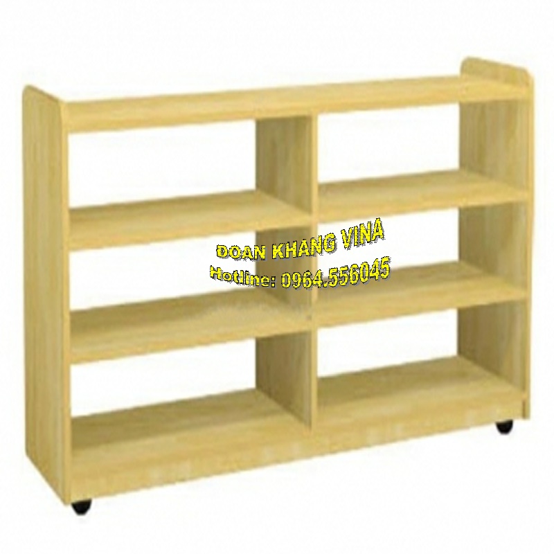 Giá đồ chơi gỗ 6 ngăn mầm non chất lượng DK 013 -8