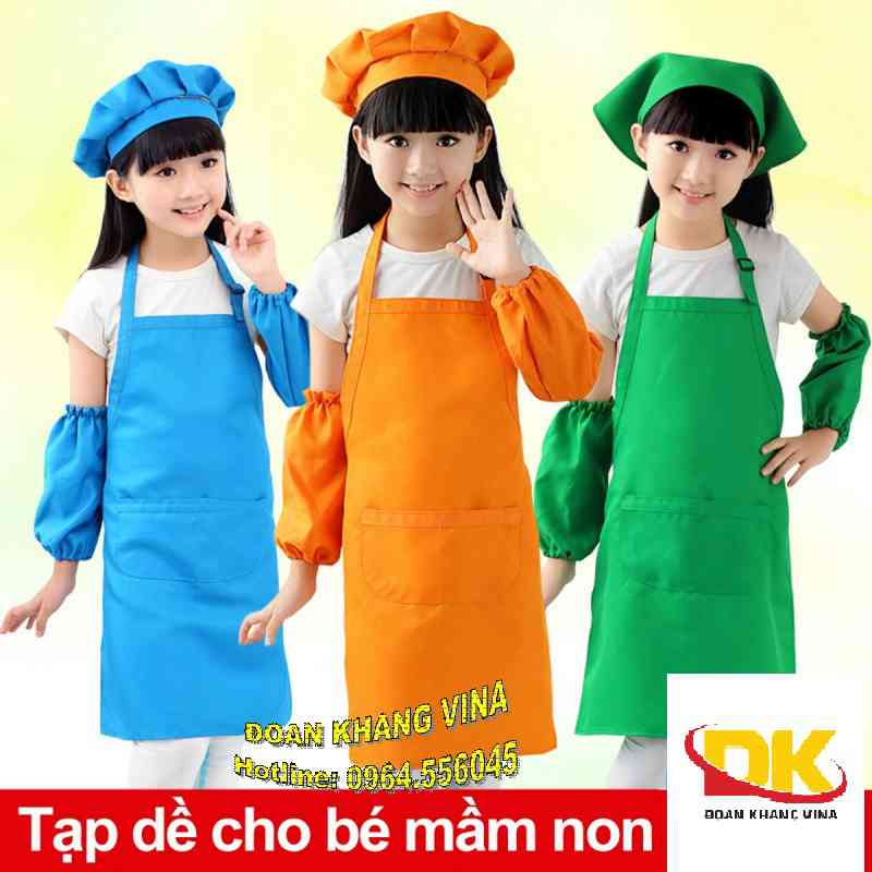 Trang phục nấu ăn cho bé mầm non giá rẻ DK 071- 7