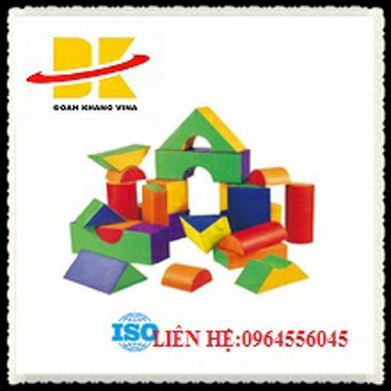 Đồ chơi mút xốp hình khối dành cho trẻ DK 015- 35
