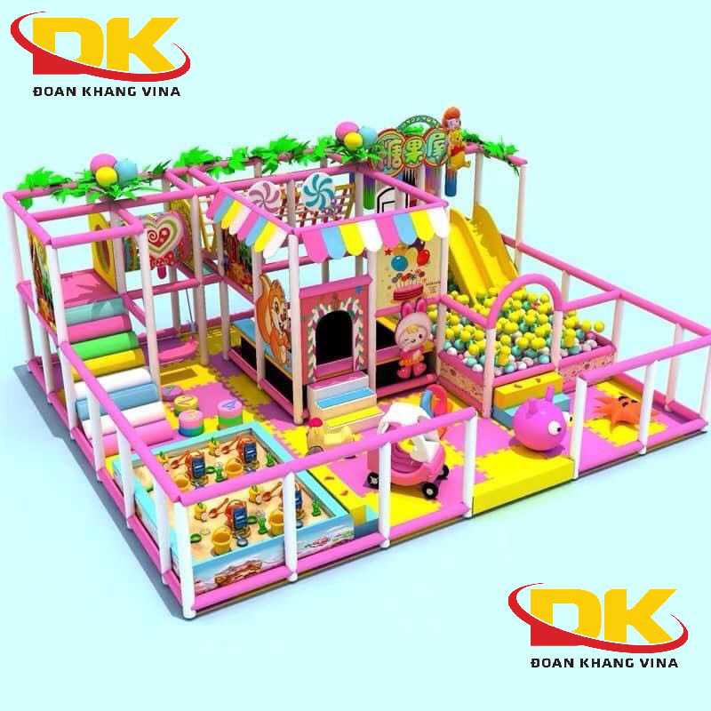 Nhà liên hoàn khu vui chơi trẻ em DK 003-15 giá rẻ